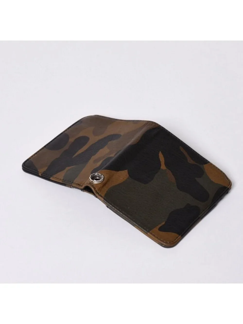 Chrome Hearts DR Digiacomo Wallet Bifold Cross Patch Camouflage